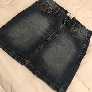 Denim skirt